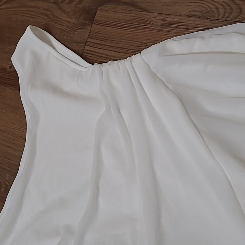 SHEIN White One-Shoulder Dress zise 1XL NEW - Picture 8 of 16